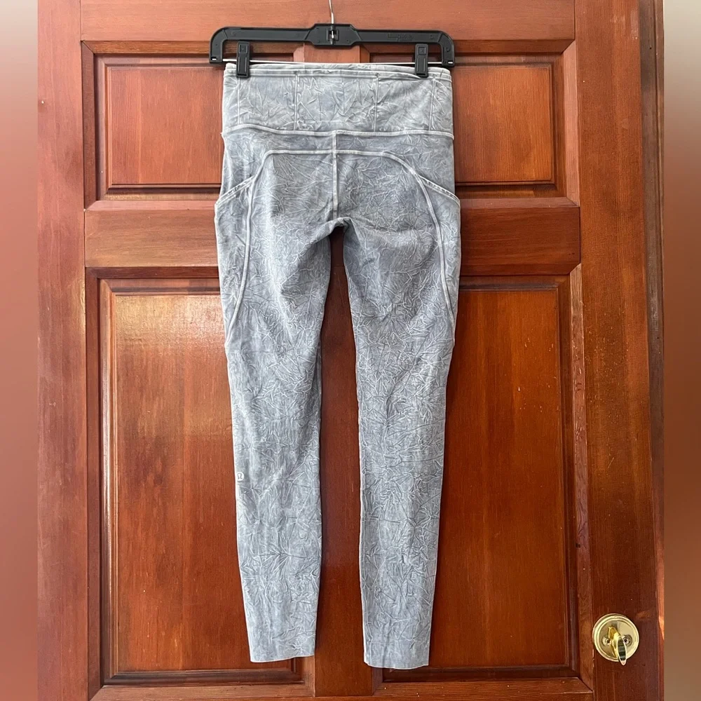 lululemon athletica Grey High-Rise Leggings